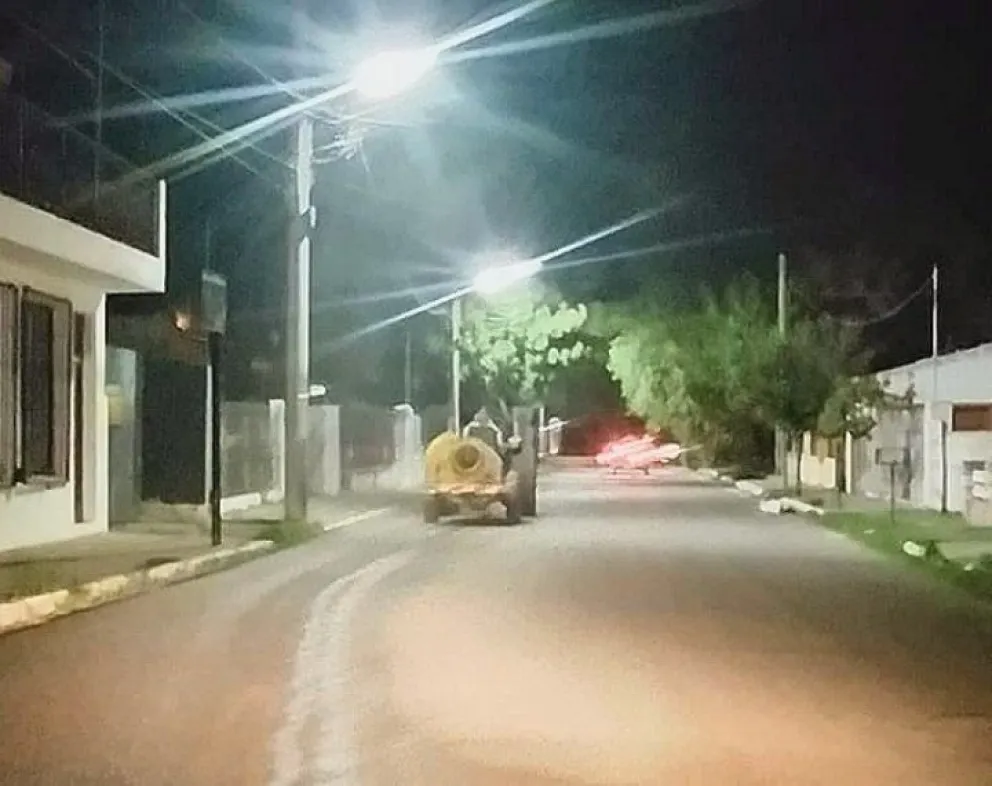 Comenzaron a fumigar en el balneario El Cóndor 