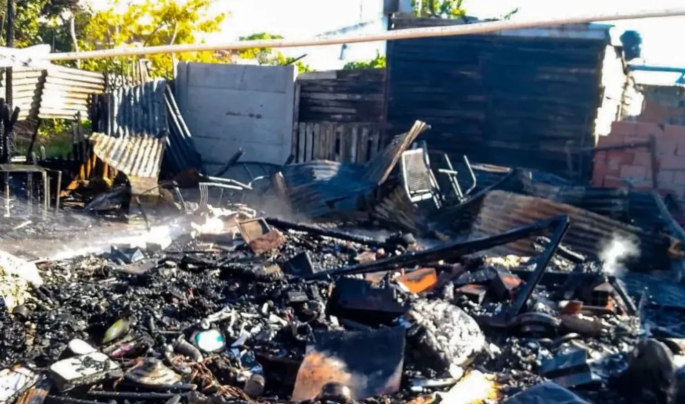 Habló la mujer a la que su expareja le incendió su casilla: "Lo que hizo fue por celos"