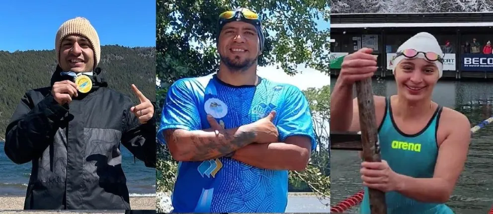 Tres viedmenses al Campeonato Mundial de Natación de Invierno 2024 en Estonia