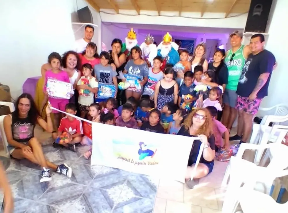 El hospital de Juguetes celebró la llegada de los reyes