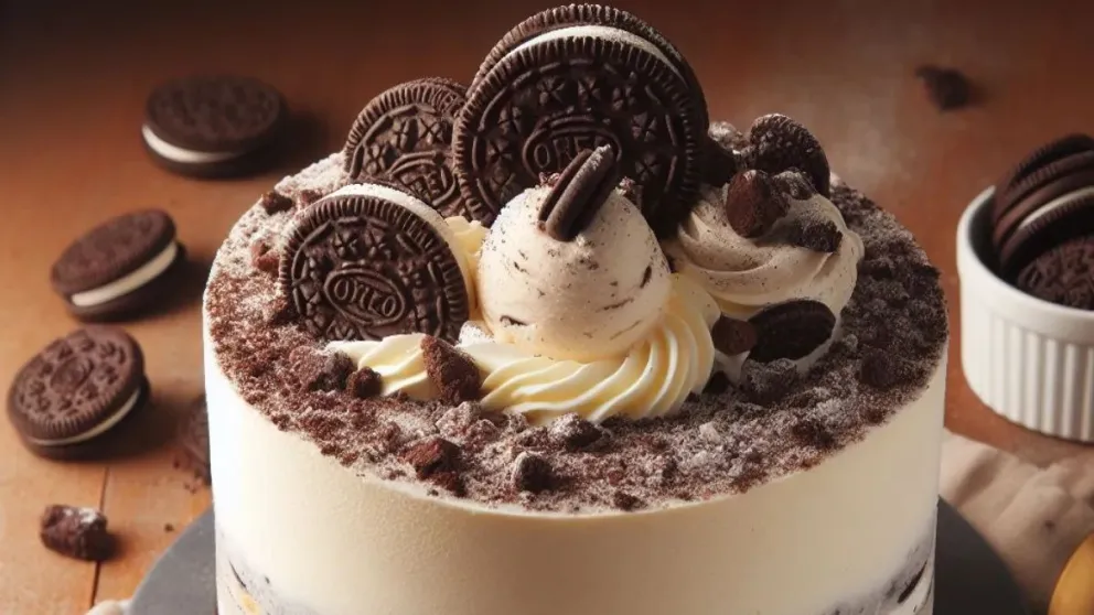 Cheesecake de óreos y dulce de leche: riquísima y fácil de hacer