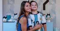 Antonela Roccuzzo confirmó de que equipo es hincha Mateo Messi