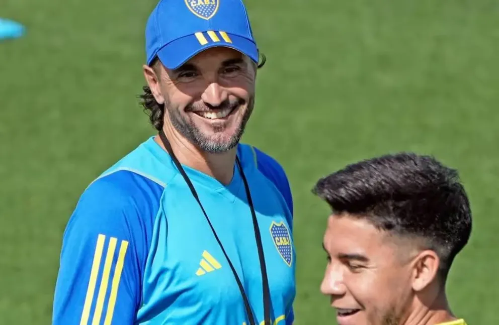 Diego Martínez tiene fecha de debut en el banco de Boca: se confirmaron dos amistosos