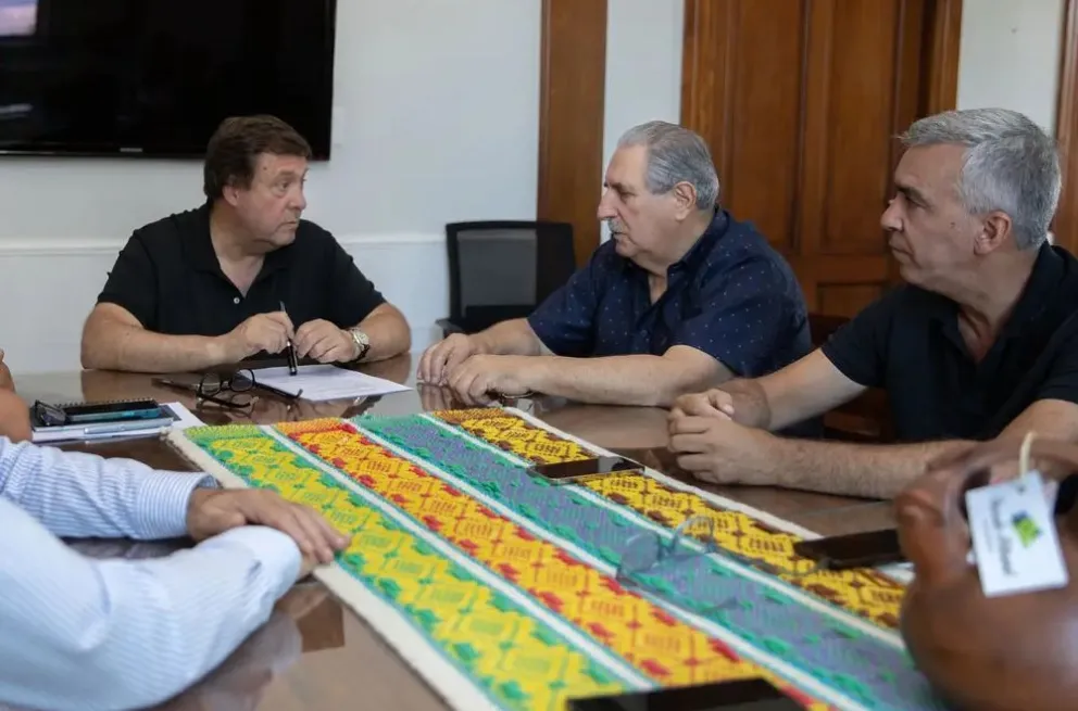 Reunión con la UPCN: Weretilneck recibió a Juan Carlos Scalesi