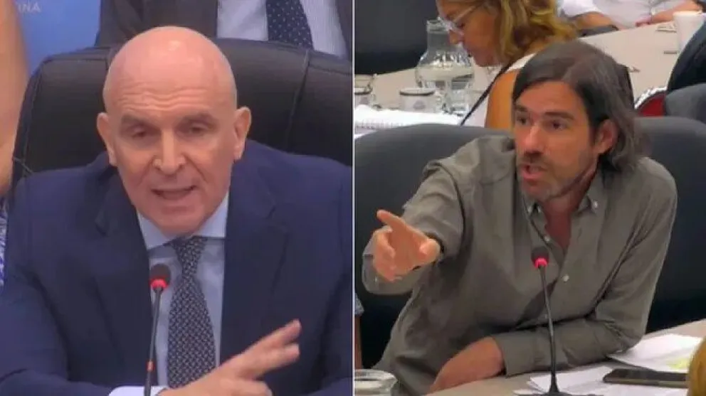 Video: tenso cruce entre Nicolás del Caño y José Luis Espert en el debate de la ley ómnibus