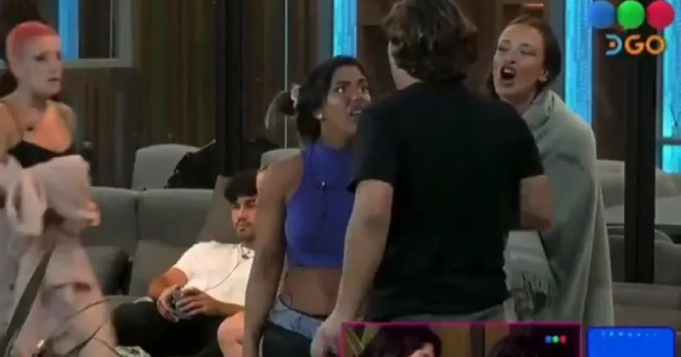 Escándalo en Gran Hermano: Violento enfrentamiento entre Catalina y Emmanuel 