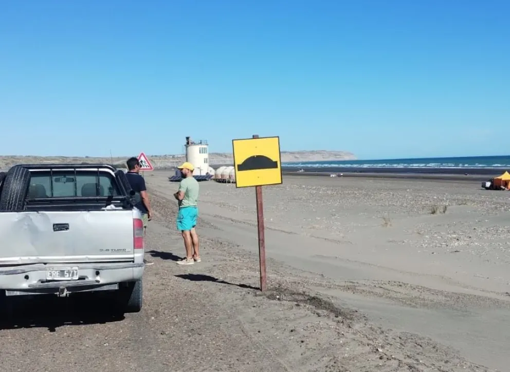 Realizan acciones para ordenar el tránsito en el Camino de la Costa