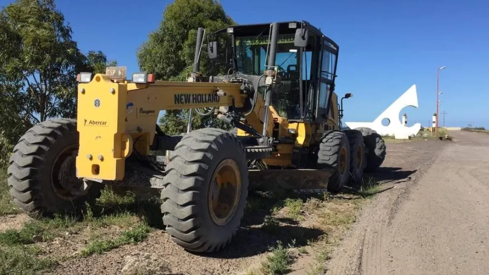 Repasan varios de los caminos rurales en el distrito de Patagones