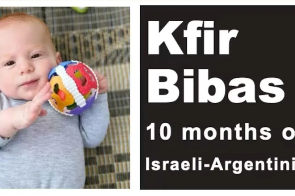 El bebé argentino-israelí secuestrado por Hamas cumple 1 año
