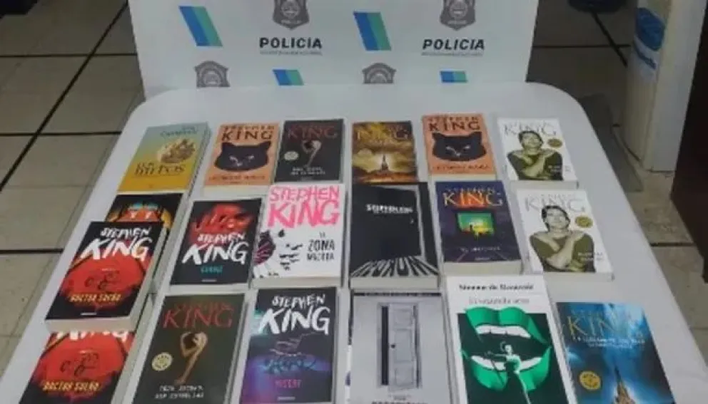 Detienen a ladrón de libros fanático de Stephen King