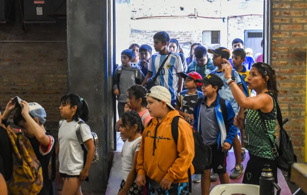 La colonia de vacaciones puso primera marcha, ante un gran número de chicos