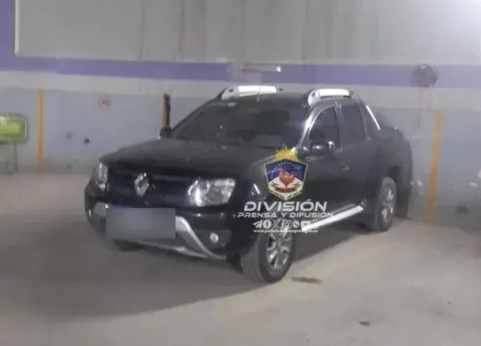 Recuperaron una camioneta robada a una pareja de turistas