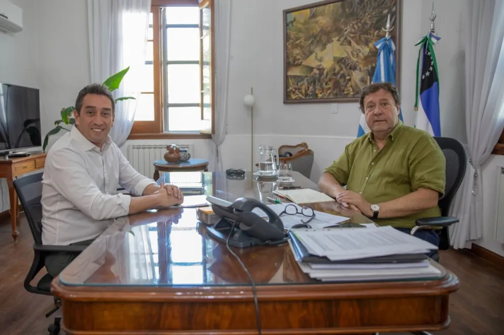 Marcos Castro se reunió con Alberto Weretilneck: “Pude plantearle un montón de situaciones”