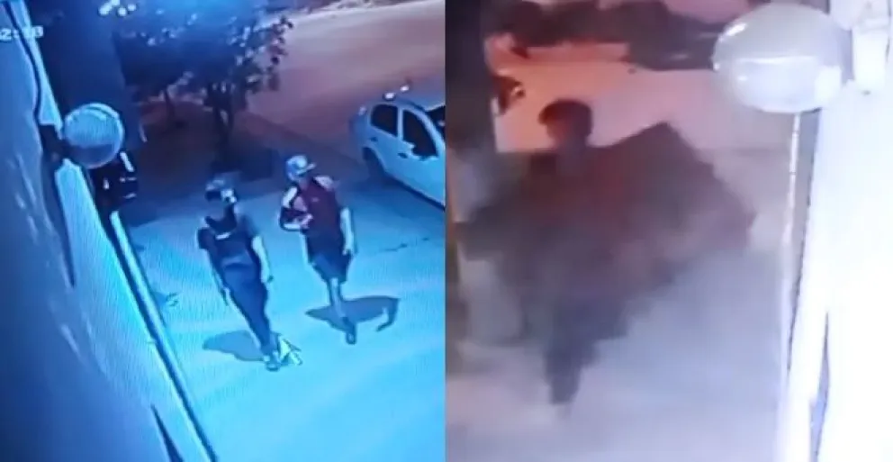 Dos jóvenes entraron a una casa y se llenaron las manos con objetos de valor