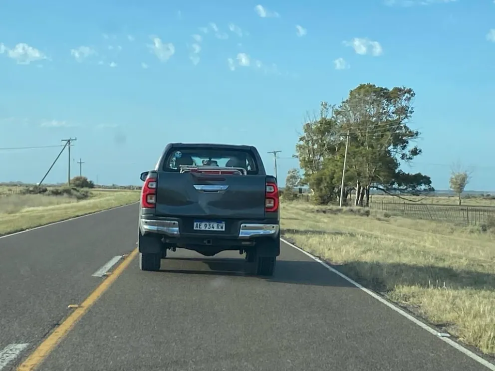 Un conductor imprudente casi generó un accidente regresando desde El Cóndor