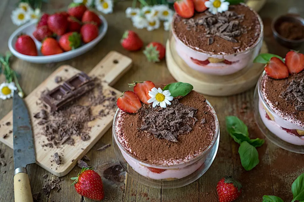 Súper fácil: hacé un postre de chocolate, vainillas y crema