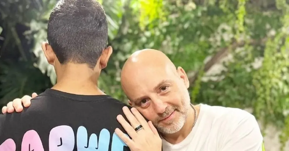 José María Muscari explicó por qué aún no revela el rostro de su hijo Lucio