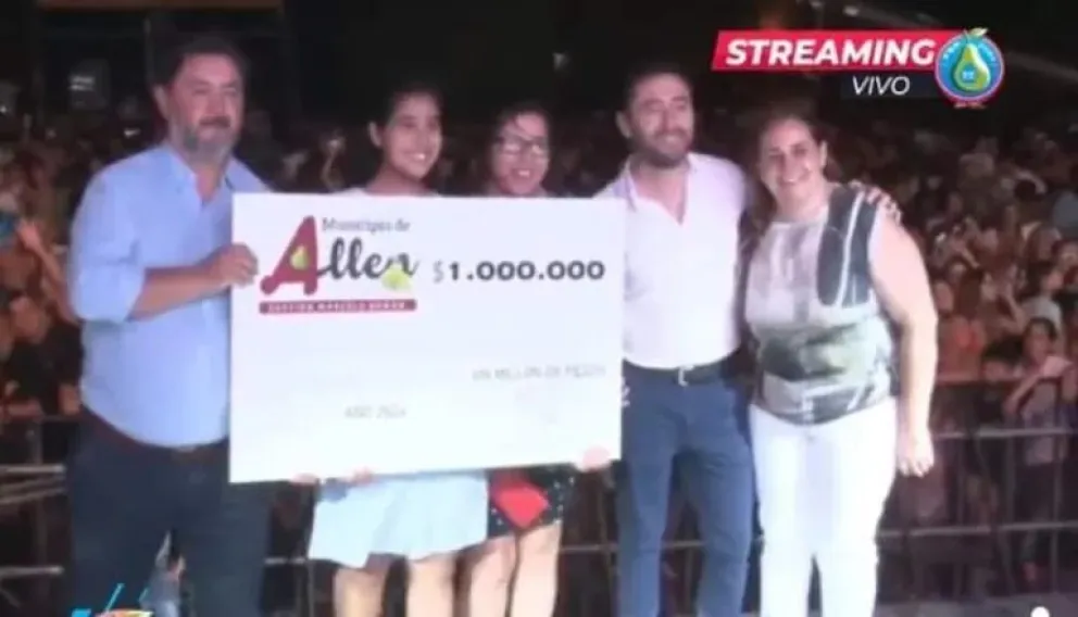 Polémica en la Fiesta de la Pera ¿la ganadora del millón se queda sin premio?