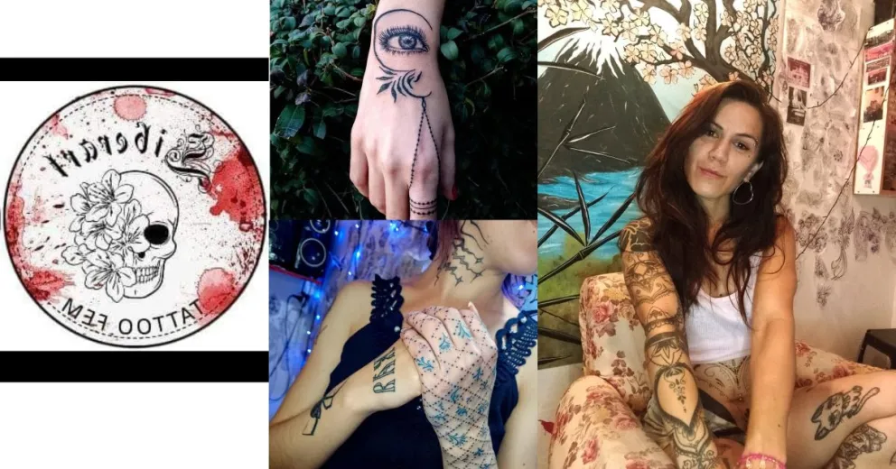 “Solo tatúo mujeres”: la historia de una viedmense que ofrece una experiencia de arte y sororidad