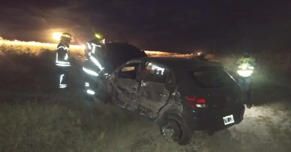 Brutal choque en la Ruta Nacional 3 en cercanías al acceso a San Antoni Este