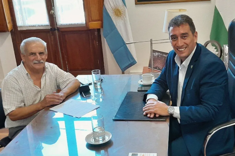 Marcos Castro recibió a Ricardo Marino: el motivo de la reunión