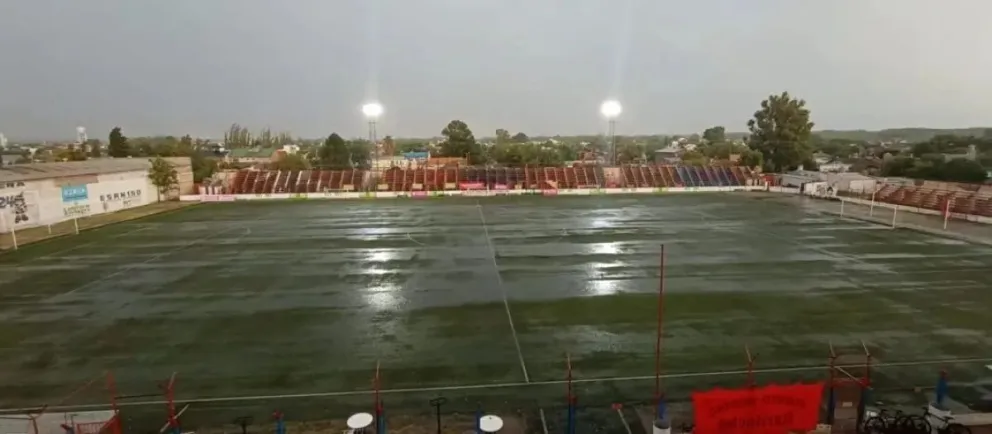 Por el temporal de lluvia se suspendió la final del Mundialito Infantil de Clubes