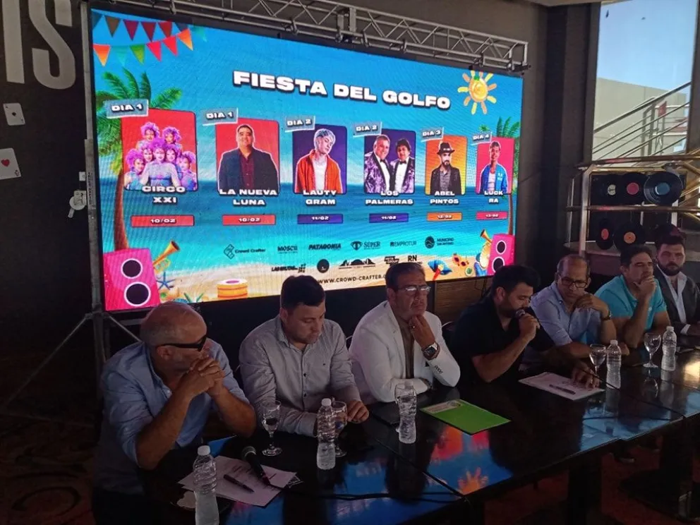 Las Grutas rompió el tablero y tendrá artistas de elite: Los Palmeras, Abel Pintos y Luck Ra en la grilla