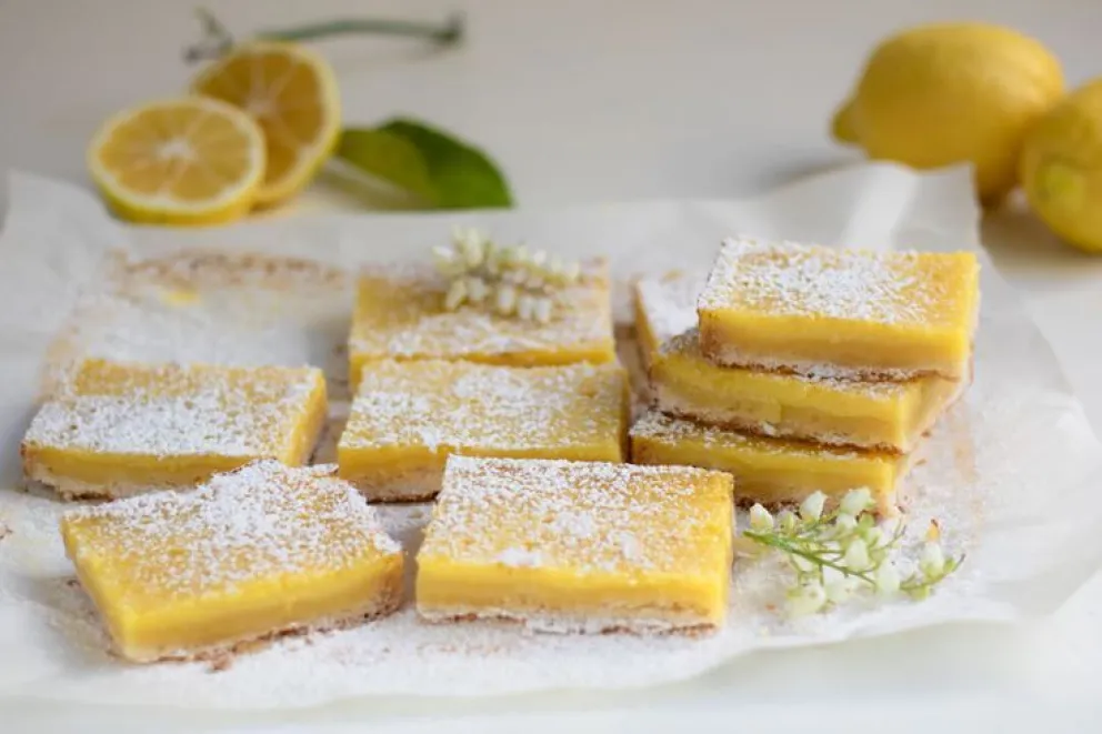 Bizcochitos azucarados de limón para el mate