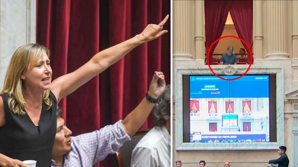 Echaron a un hombre que insultó a Myriam Bregman tras su discurso en Diputados