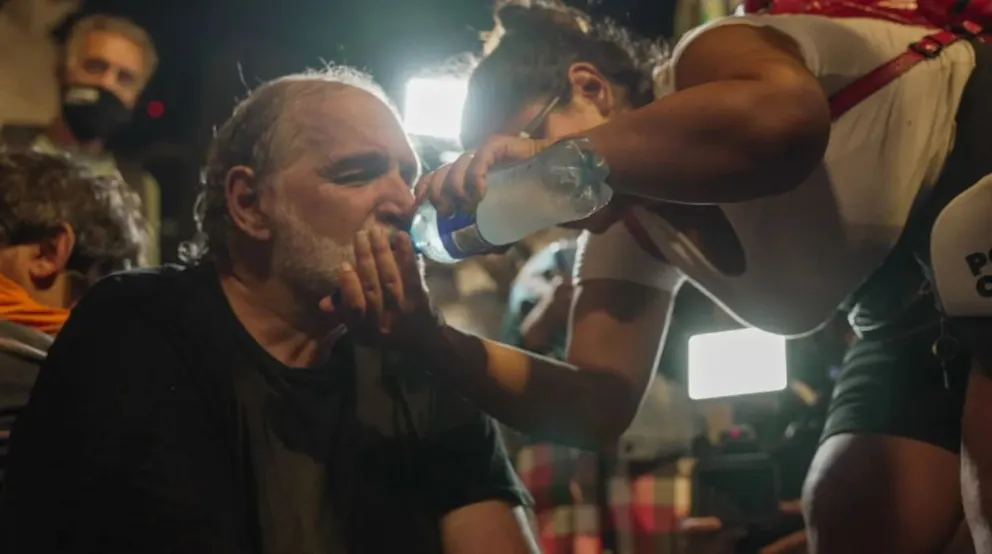 Belliboni se descompensó durante los enfrentamientos con la policía y debió intervenir el SAME