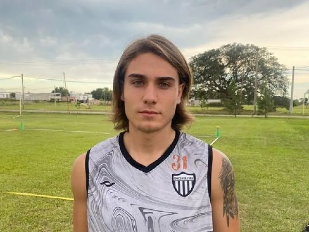 Shamel es hijo de Batistuta, que nació en Qatar y firmó contrato con Chaco For Ever