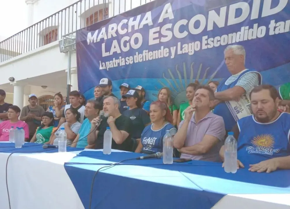 ATE y CTA convocan a marchar contra la derogación de la ley de tierras en Lago Escondido