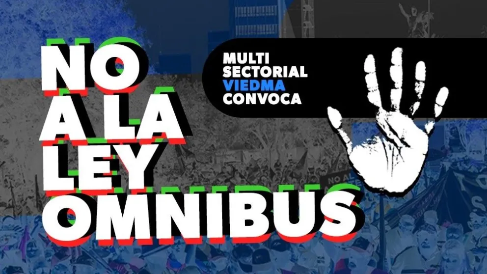 Marcha y festival contra la ley Ómnibus en Viedma