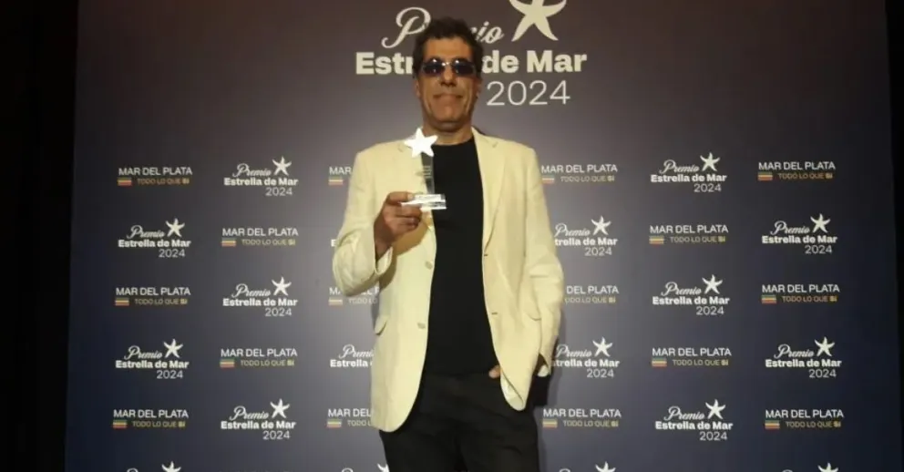 El viedmense Pablo Porcelli ganó un importante galardón en los premios Estrella de Mar 2024