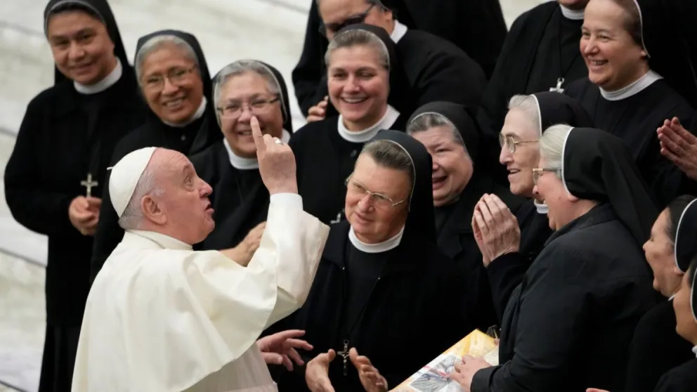 El Papa Francisco insiste en "desmasculinizar la Iglesia" y dar protagonismo a las mujeres
