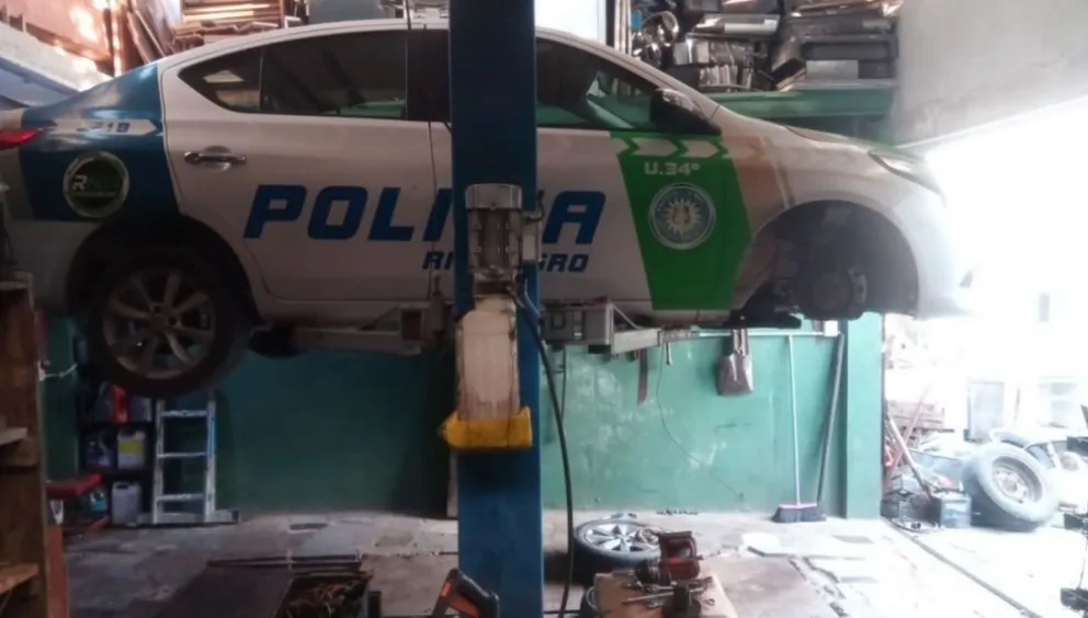 Avanzarán en la reparación de patrulleros averiados 