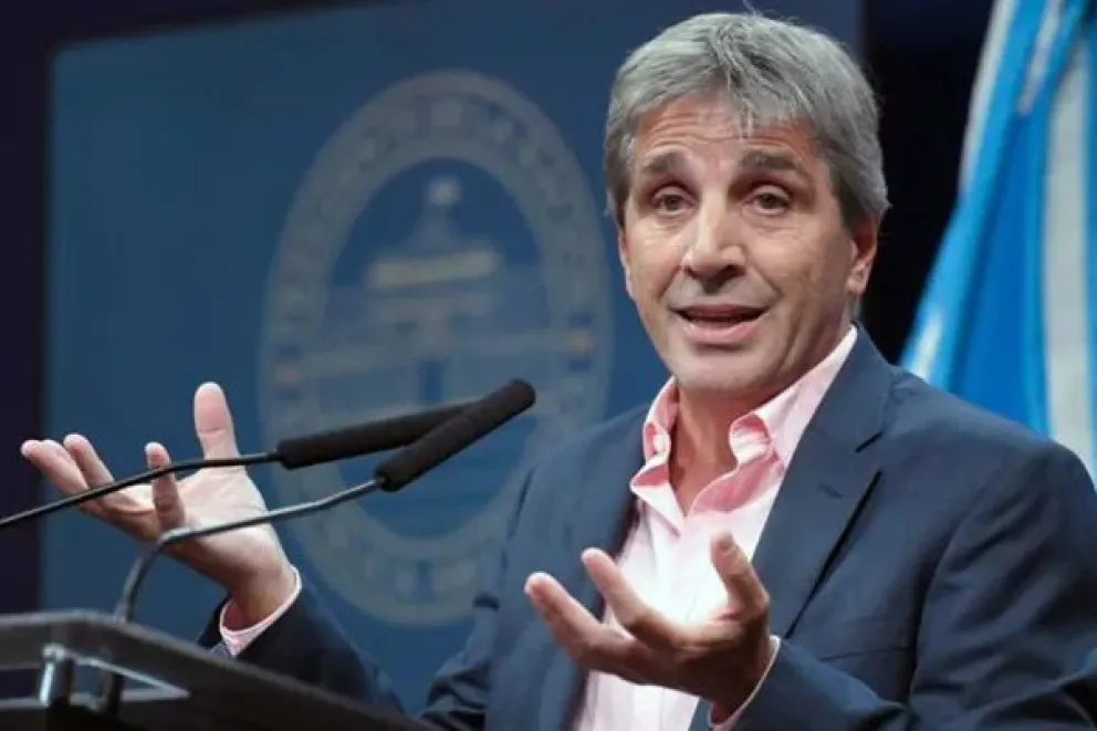 Pronósticos inflacionarios de Luis Caputo para los próximos meses