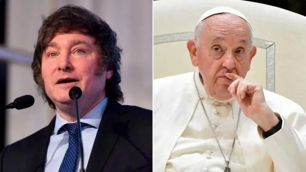 Javier Milei llegó a Roma para reunirse con el Papa Francisco