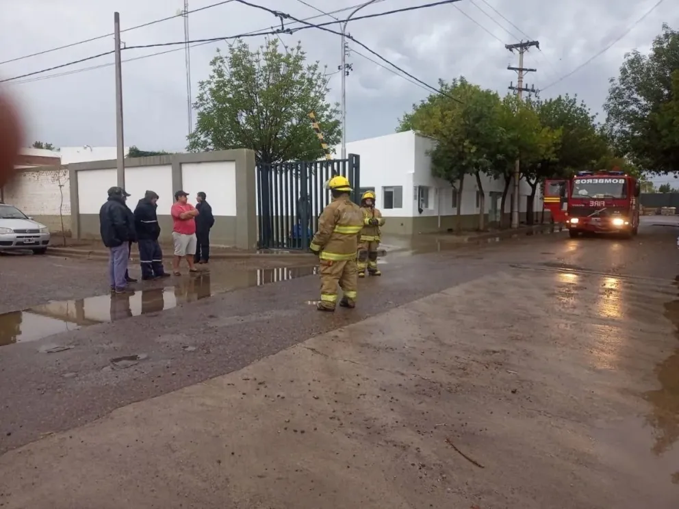 Una fuga de amoniaco afectó a un galpón Kleppe en la región