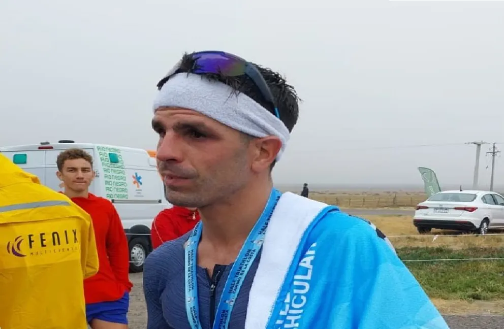 De Laprida el ganador: Mateo Bustos se quedó con el Triathlón Half Camino de la Costa