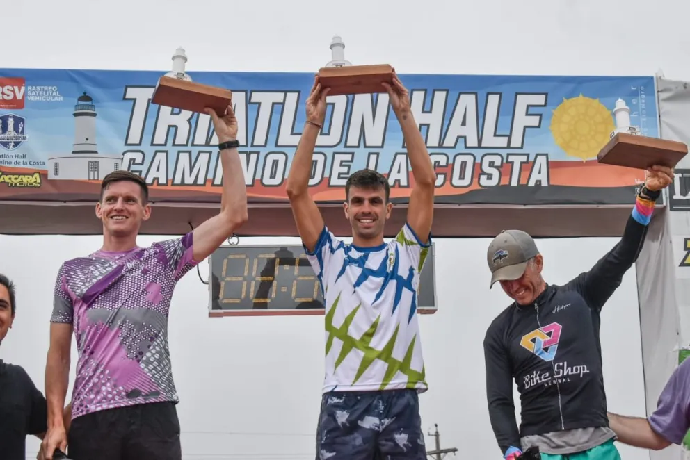 Repasá todas las posiciones tras la sexta edición del Triathlón Half “Camino de la Costa”