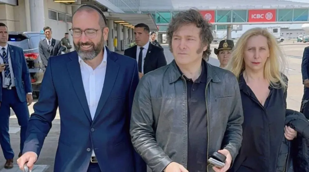 Javier Milei volvió al país tras su gira por Israel, Italia y el Vaticano