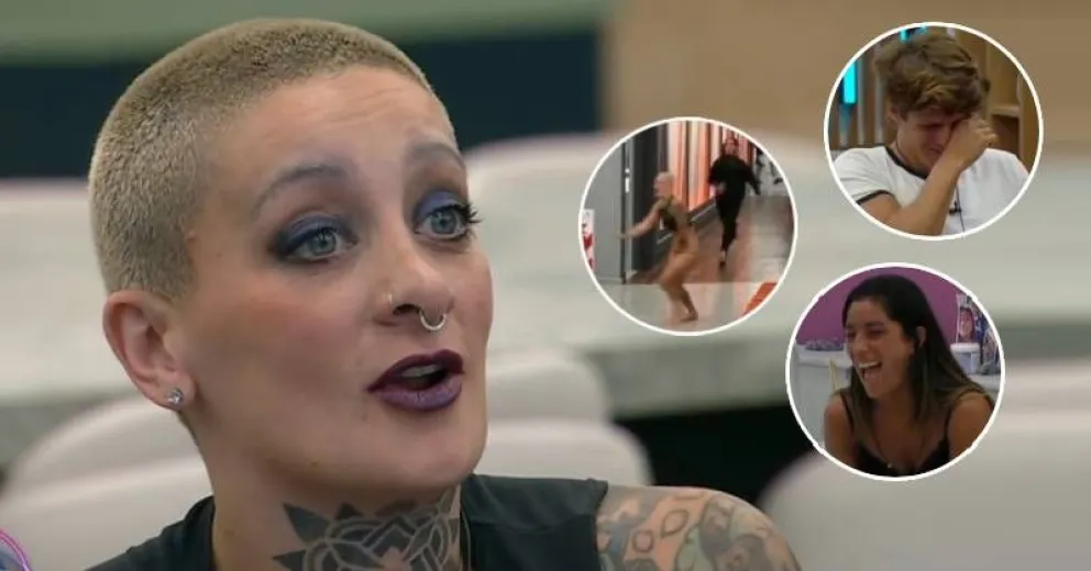 Furia desata una ola de memes al atender el teléfono rojo de Gran Hermano totalmente desnuda