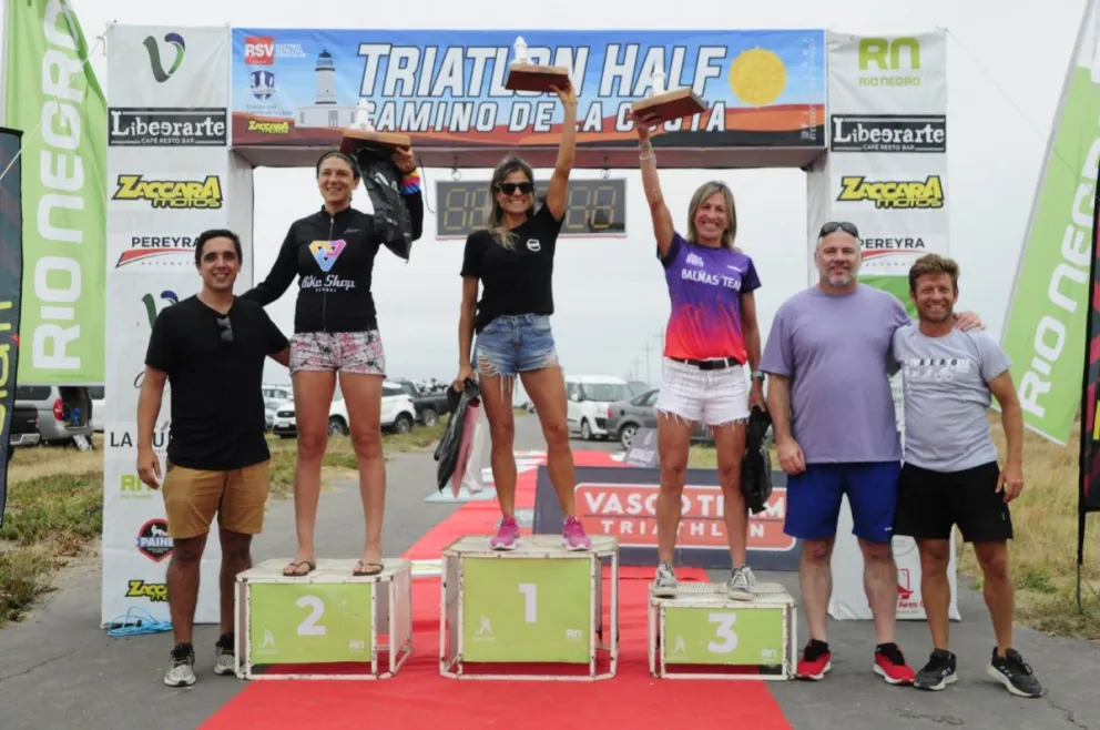 Gran jornada en El Cóndor con el Triatlón Half Camino de la Costa: la lista de ganadores 