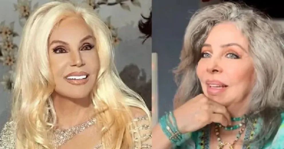 La fuerte interna que sacude la amistad de Verónica Castro y Susana Giménez