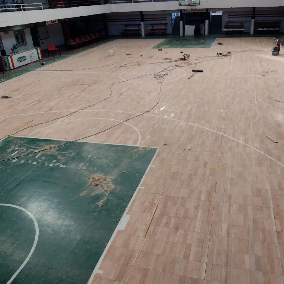 El estadio Orlando Catellani se pone a punto para el inicio de la temporada