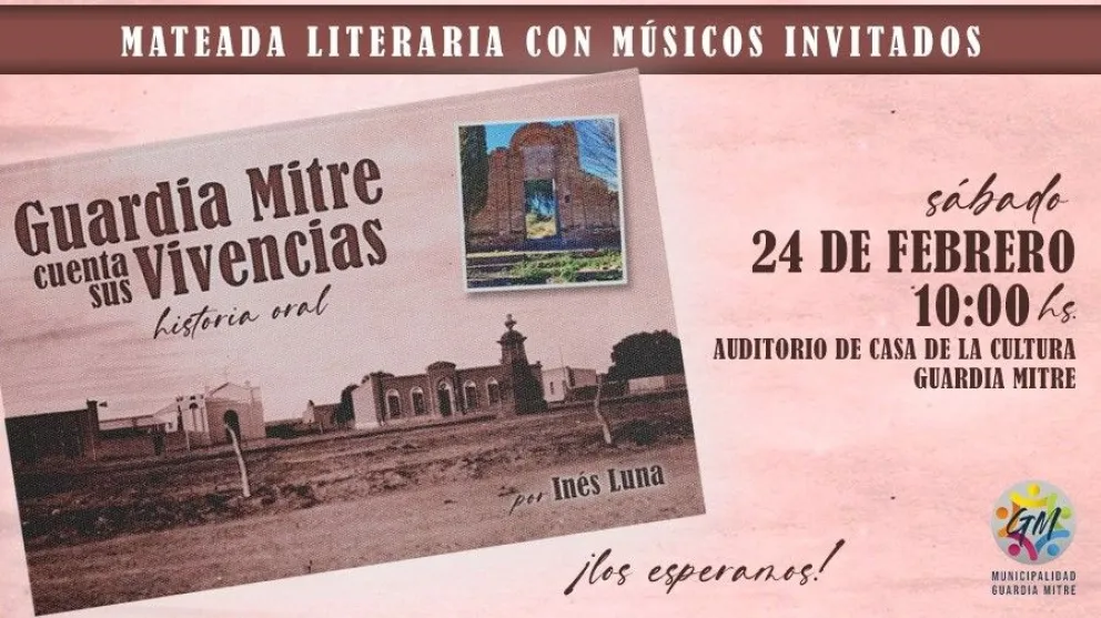Guardia Mitre tiene su libro y se presenta este sábado