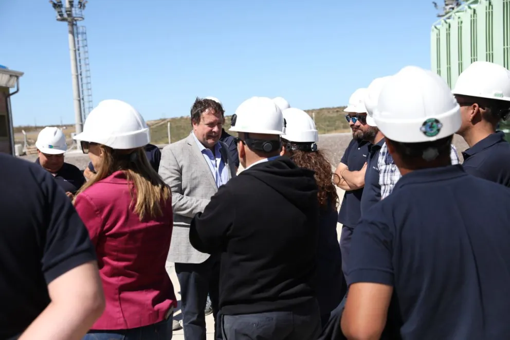 Weretilneck inauguró en Conesa una obra que potenciará su producción