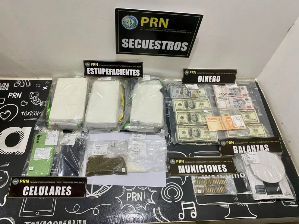 Policía de Río Negro desmanteló una red criminal internacional