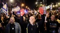 Manifestaciones masivas en Israel por la liberación de rehenes y la renuncia de Netanyahu